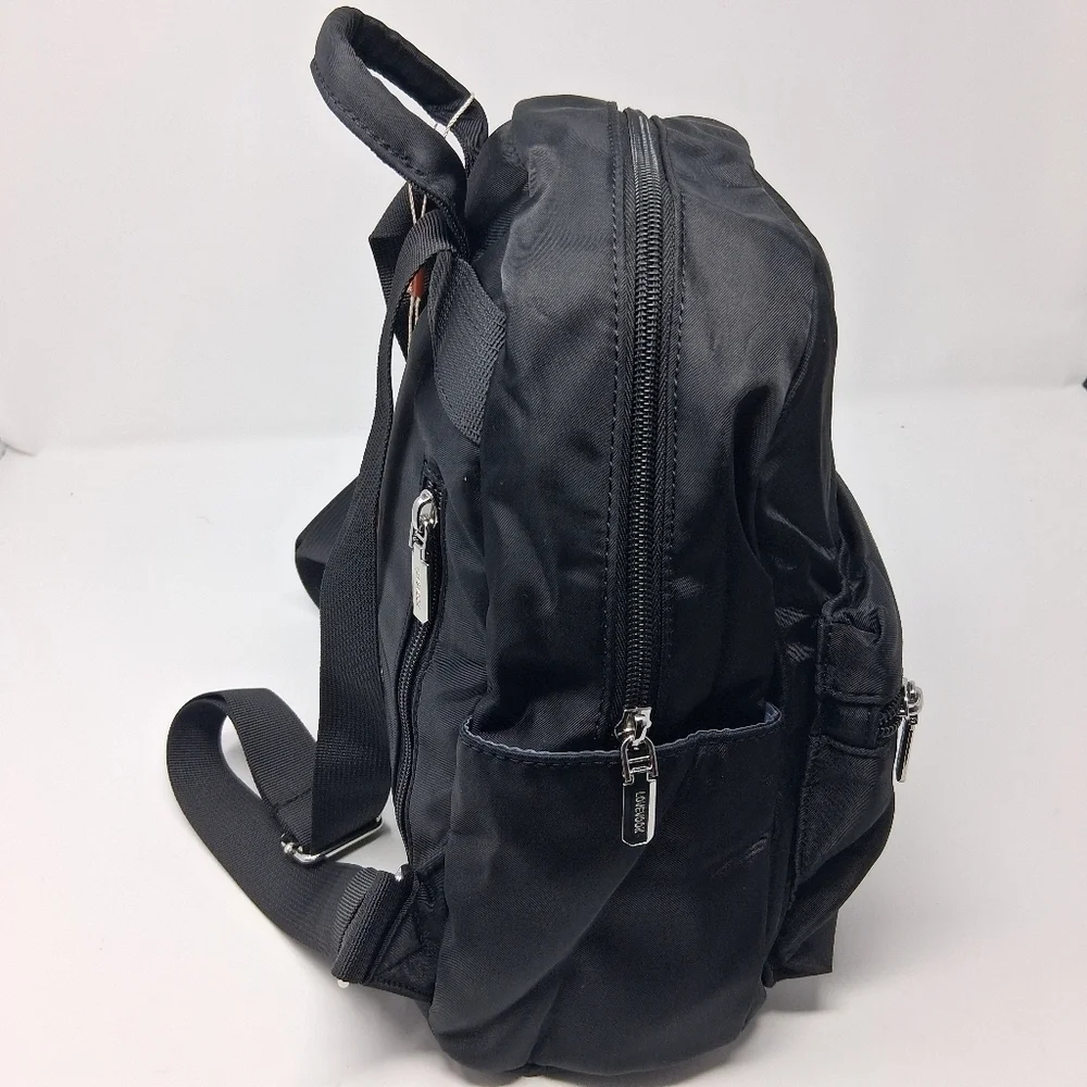 NWT Lovevook Black Multi Functional Mini Back Pack    Size 10